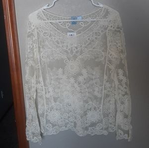 Lace Longsleeve Top